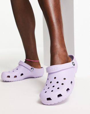 Crocs classic clogs in lilac