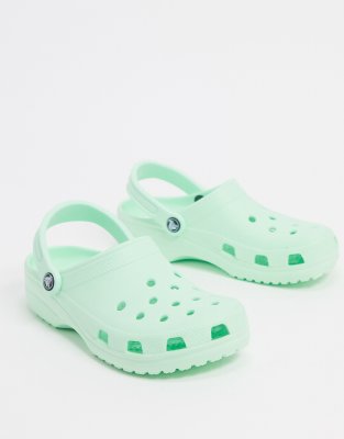 crocs classic new mint