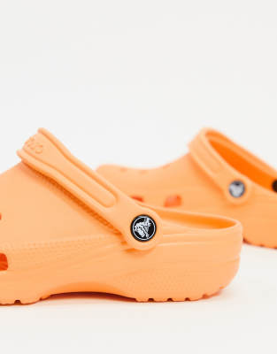 Crocs classic shoe in orange ASOS