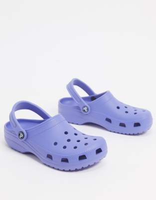 purple crocs