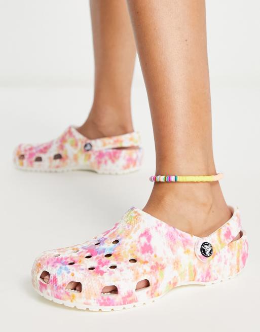 Tie dye crocs uk sale