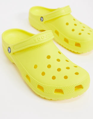 yellow crocs womens