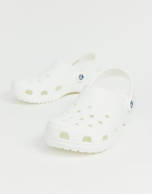 Crocs classic shoes in white ASOS