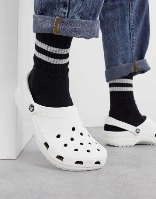 Crocs classic shoes in white | ASOS