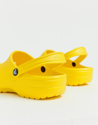 crocs sandals yellow