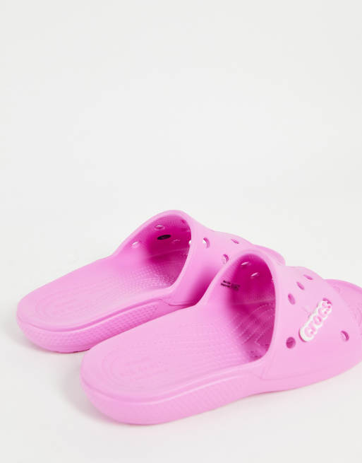 Crocs pink shop slippers