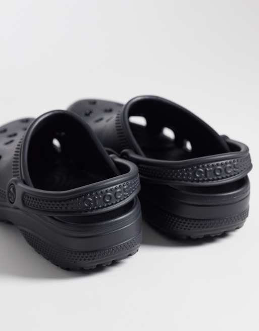 Crocs - Classic - Sorte clogs med hjerteudskæringer, 4 af 4