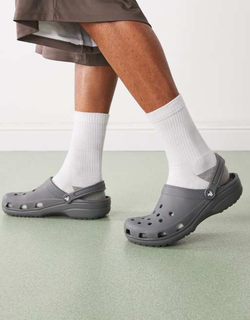 Crocs – Classic – Szare chodaki unisex , 4 z 4