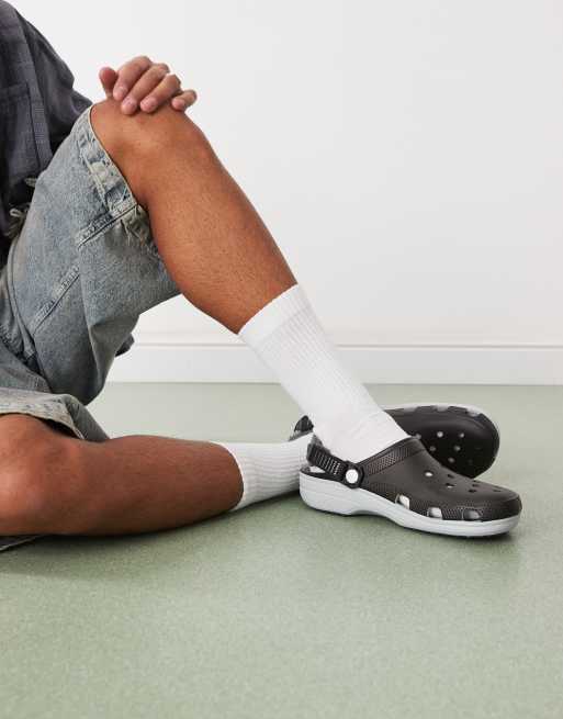 Crocs Classic turbo clog in black | ASOS display picture 1