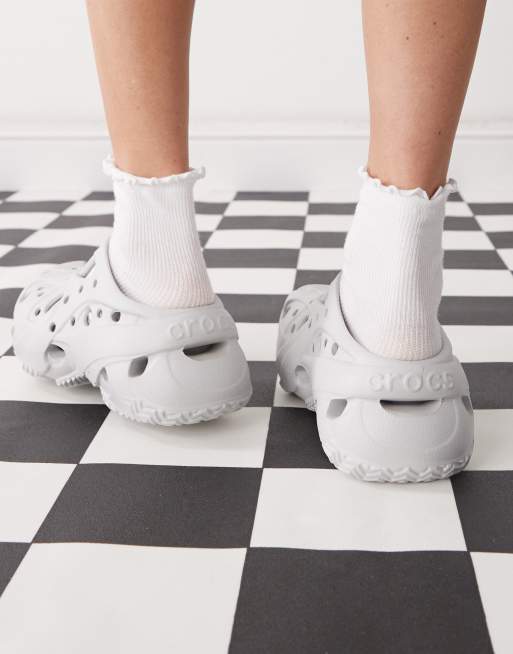 Crocs – Clogs im Gitter-Design in Atmosphere, 3 von 4