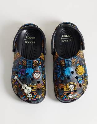 Crocs Cocoo Classic Clogs-multi In Black