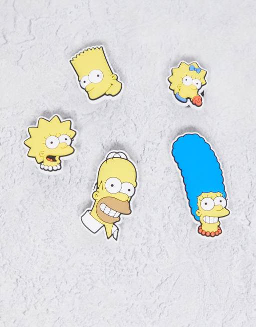 Crocs - Confezione da 5 jibbitz de I Simpson , 2 di 3