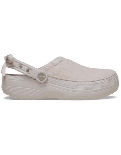 Crocs Crafted clogs med snører i cocoa cream - view 1