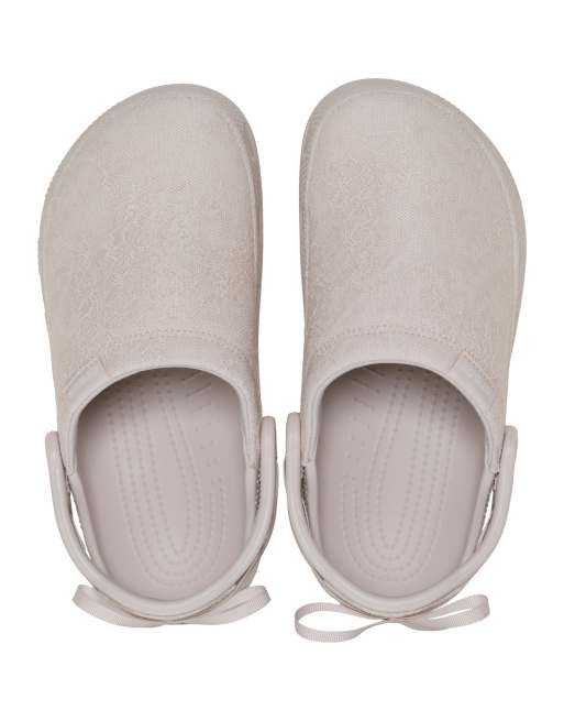 Crocs Crafted Clogs mit Spitze in Kakaocreme, 3 von 4