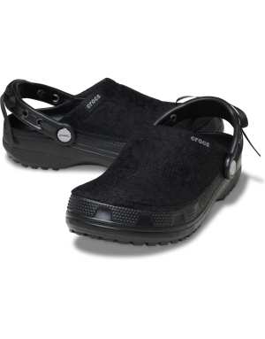 Crocs Crafted lace clogs in black