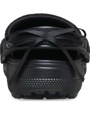 Crocs Crafted lace clogs in black