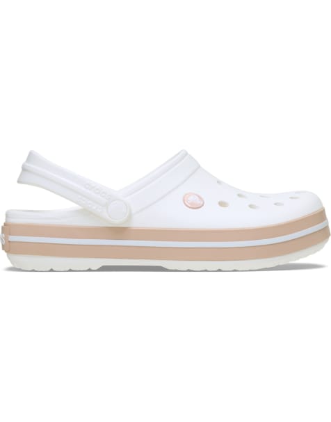 Crocs Crocband clog in white - view 1