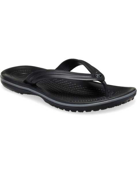 Crocs Crocband flip in black - view 1