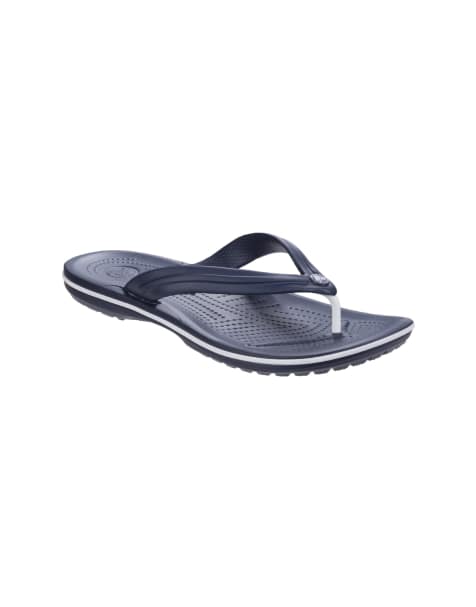 Crocs Crocband flip in navy - view 1