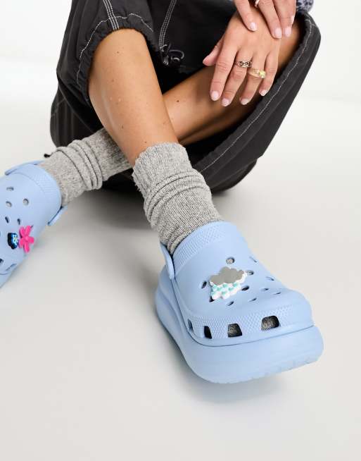 Crocs shop blue clogs