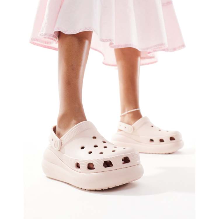 Crocs Crush clogs in pink ASOS