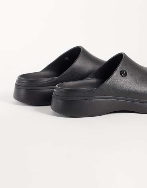 Crocs Dylan Clogs mit Aussparung in Schwarz, 4 von 4