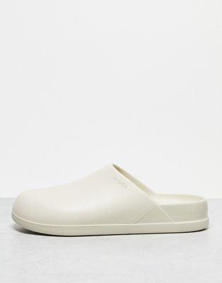 Crocs Dylan clogs in stucco beige - ASOS Price Checker