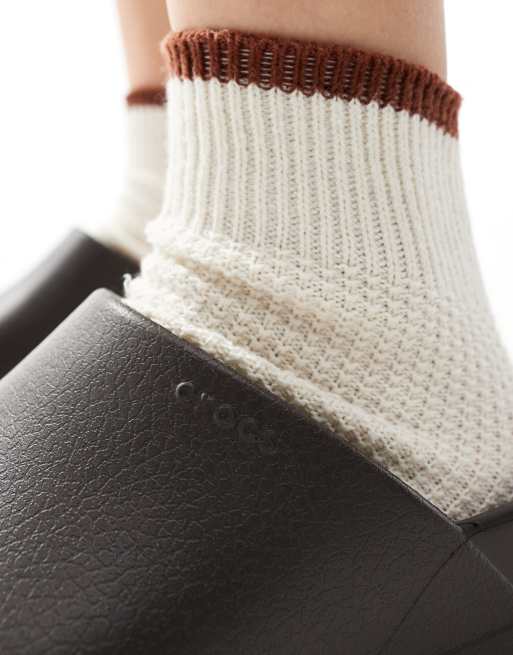 Crocs unisex dylan clogs in espresso brown