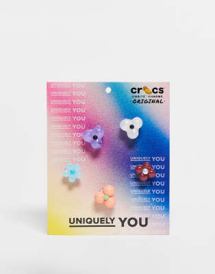 Crocs Crocs Expressive Flower Jibbitz Pack-Multi