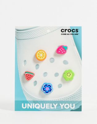 Crocs - Fun Eraser - Lot de 5 breloques jibbitz