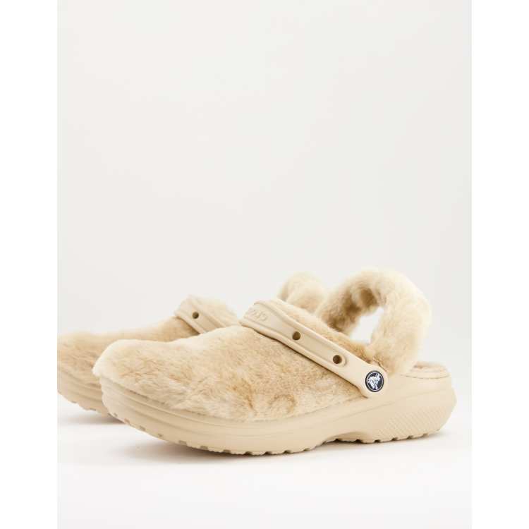 Shearling crocs 2024