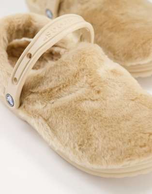 fur slip on