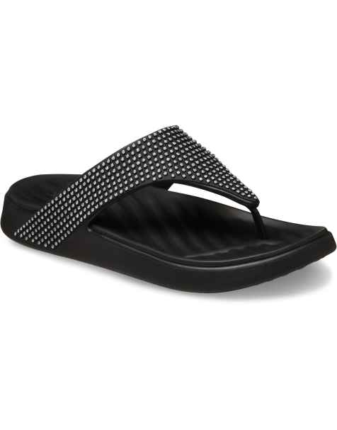 Crocs Getaway triangle flip in black - view 1