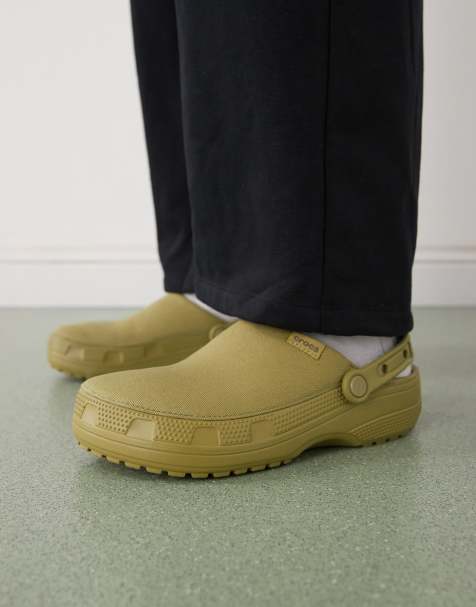 Crocs – Gröna, klassiska tofflor - view 1