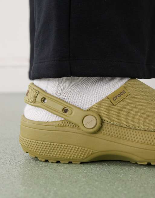 Crocs – Gröna, klassiska tofflor, 2 av 4