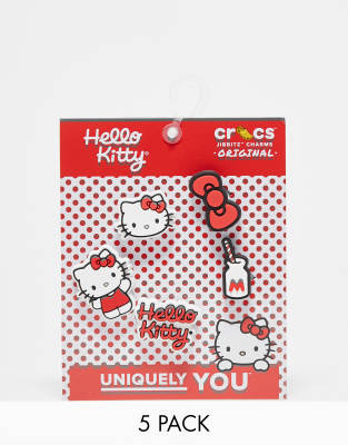 Crocs Hello Kitty 5 pack Jibbitz