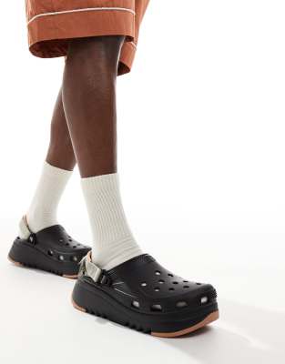 Crocs - Hiker xscape - Zoccoli unisex neri e color sughero