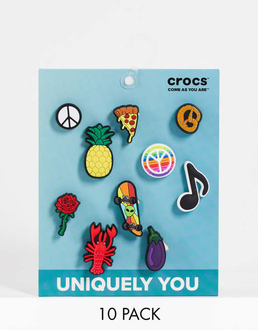 Crocs - Jibbitz - Confezione da dieci - In esclusiva per ASOS