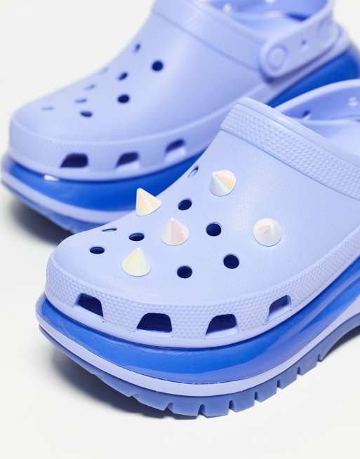 Crocs jibbitz iridescent spike pack