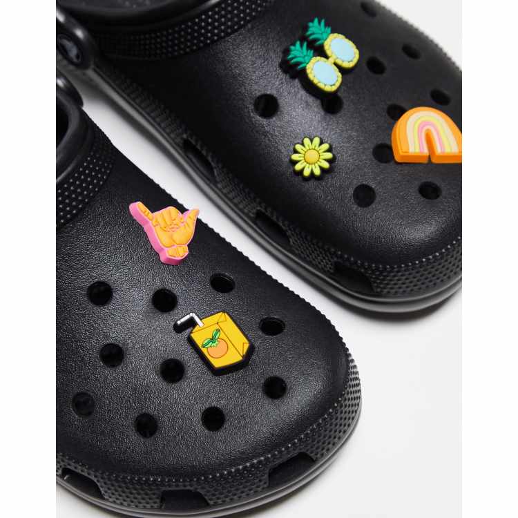 Crocs jibbitz sunshine is fine 5 pack | ASOS