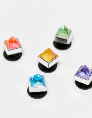 Crocs Crocs jibbitz triangle gem 5 pack-Multi