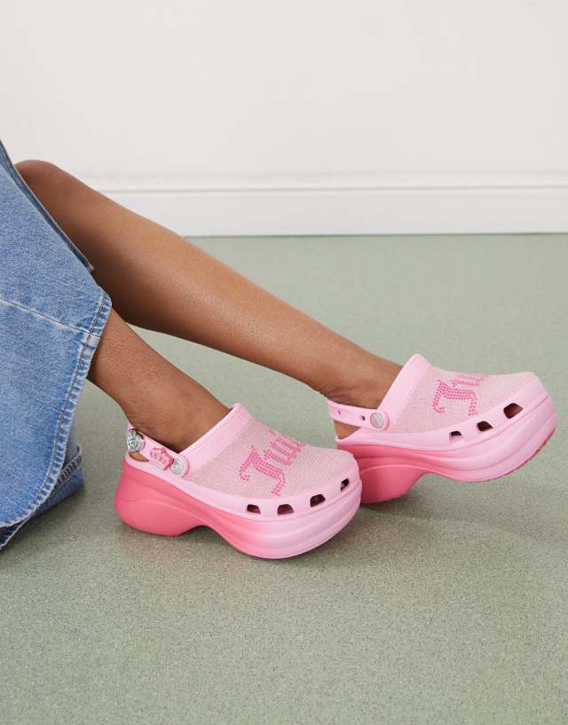 Crocs Juicy Couture bae clogs in multi | ASOS