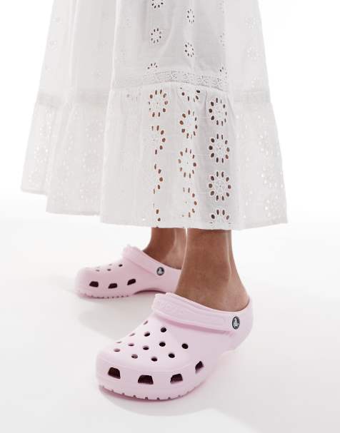 Crocs - Lyserøde klassiske clogs - view 1