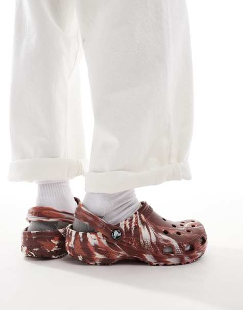 Crocs Marble sandal in brown - view 1