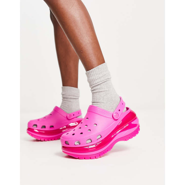 Crocs Mega Crush clogs in juice