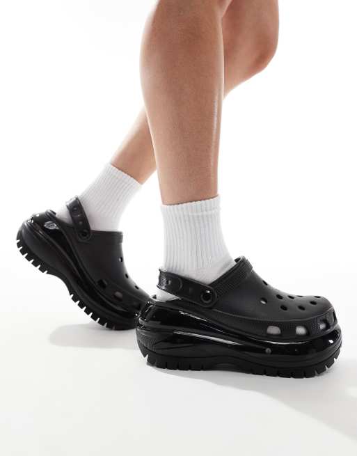 Crocs – Mega Crush – Czarne chodaki, 2 z 4