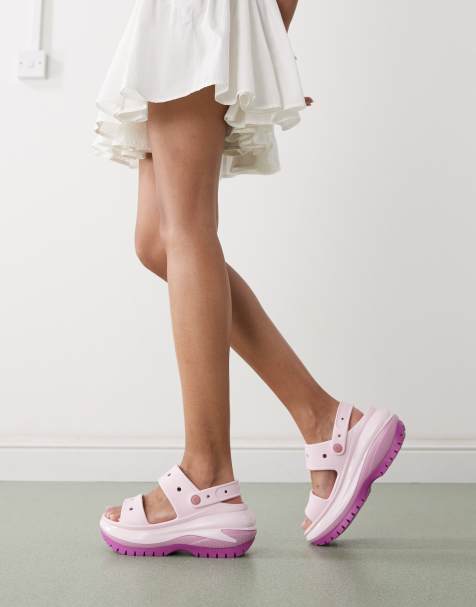 Crocs – Mega Crush – Hortensiafärgade sandaler - view 1