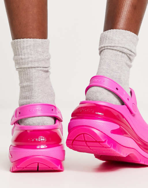Crocs – Mega Crush – Rosa tofflor, 2 av 4