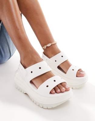 Crocs - Mega Crush - Sandalen in Weiß