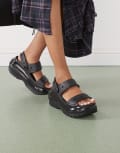 [Crocs] Crocs Mega Crush sandals in black 4 BLACK
